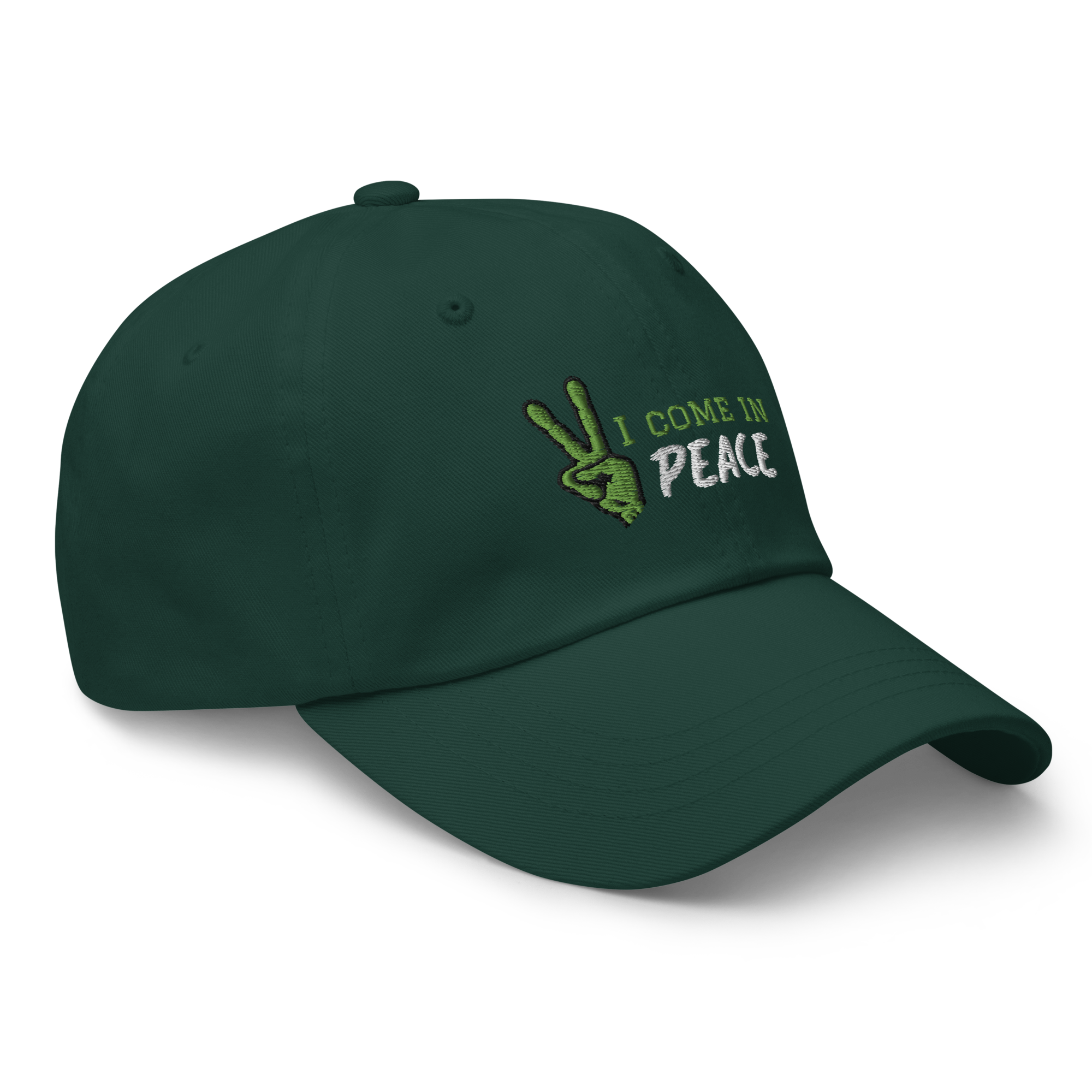 "I Come In Peace" Cap