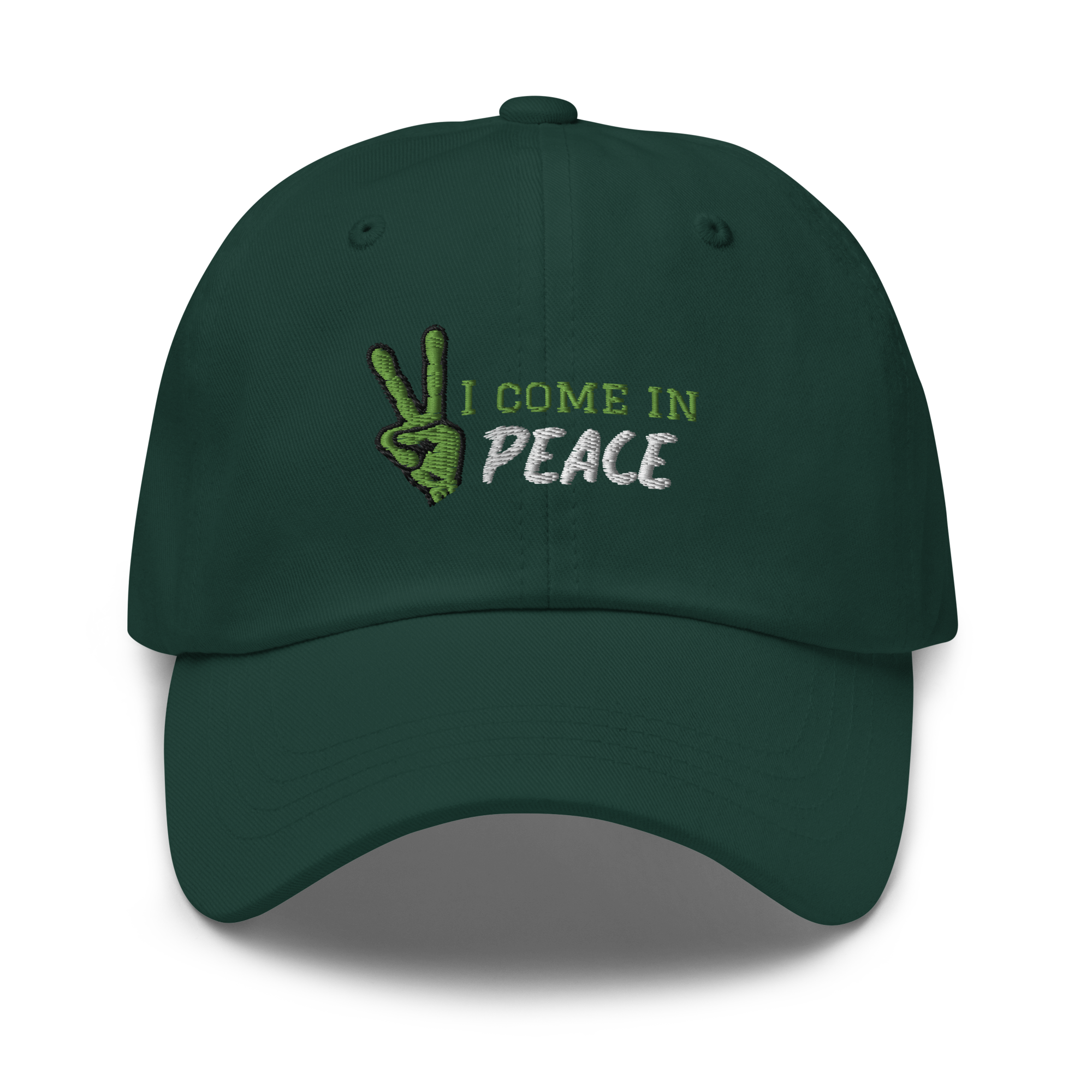 "I Come In Peace" Cap